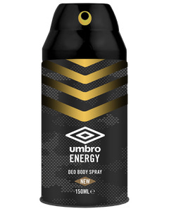 Umbro Energy Body Spray 150 ml