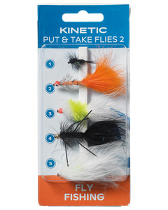 Kinetic put and take flies 2