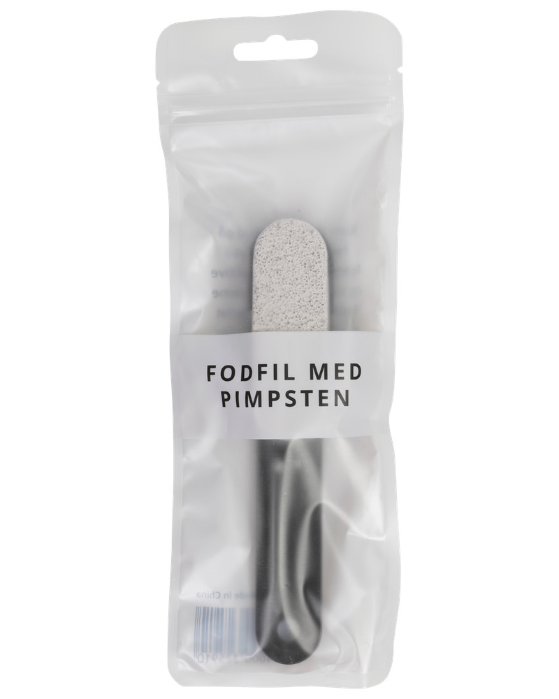 Fodfil med pimpsten