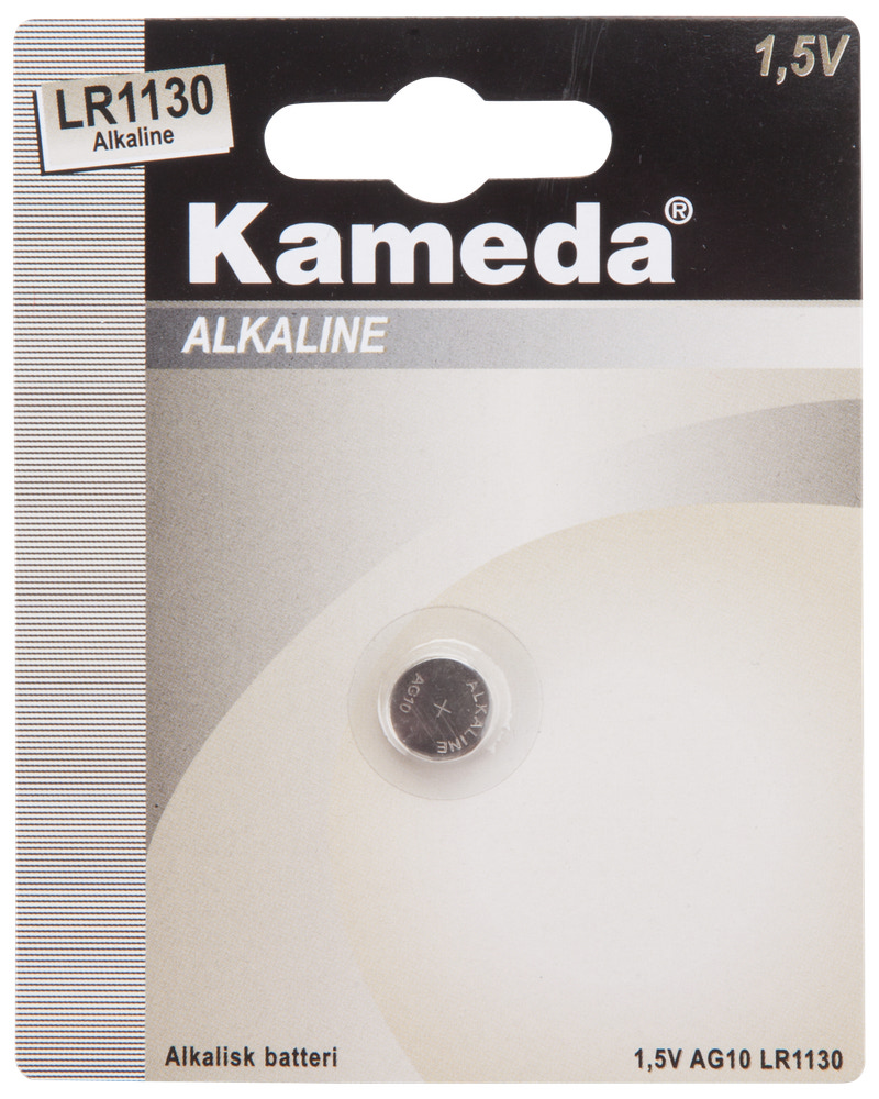 Kameda Alkaline batteri - LR1130 1,5V