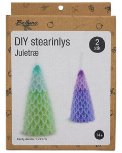 DIY Stearinljus Julgran