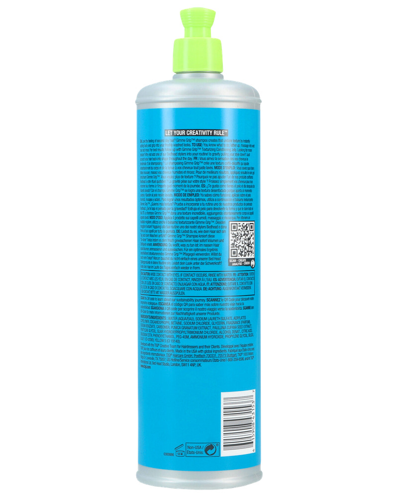 Tigi Bed Head Gimme Grip Shampo 600 ml