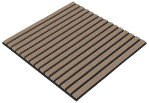 Akustikpanel 60x60 cm valnöt 4-pack