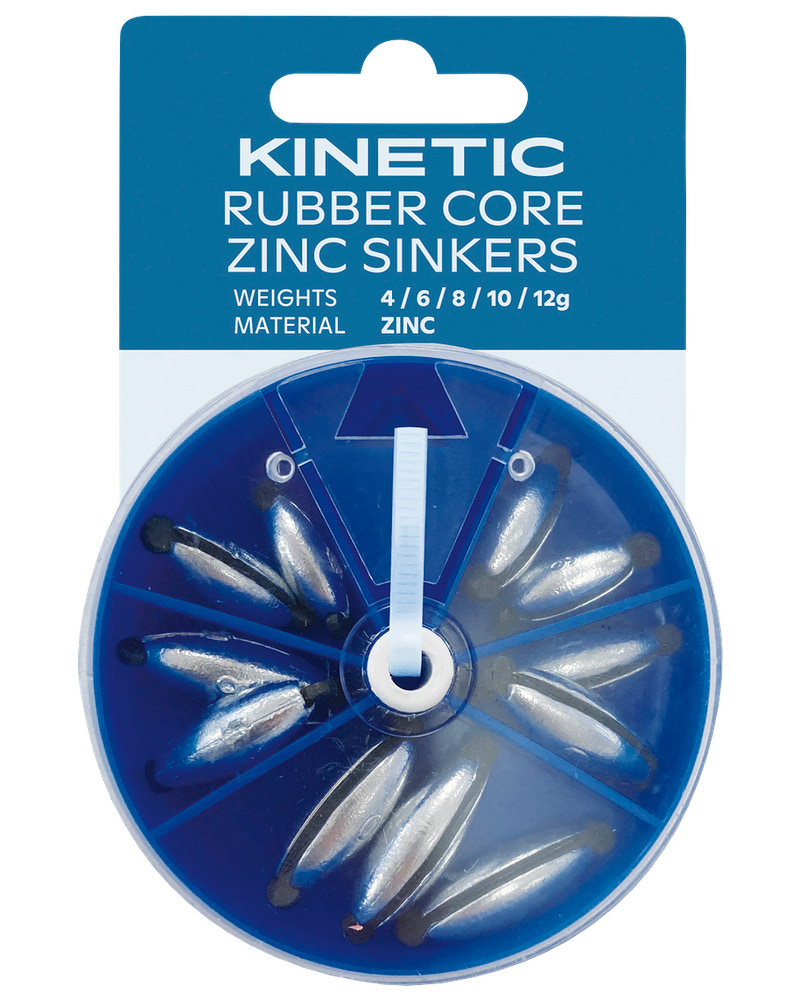 KINETIC RUBBER CORE SÄNKE ZINK