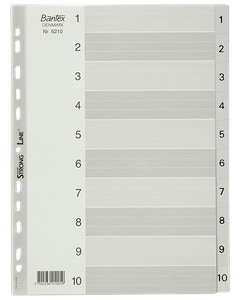 Bantex register - 1-10