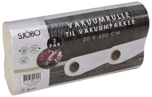 SJÖBO Vakuumrulle 20 x 600 cm 2-pak