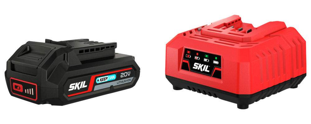 Skil 2,0 1 batteri/laddare 20V