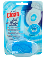 At Home Clean Toiletblok 40 g - Aqua