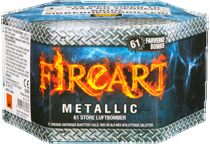 FireArt Metallic batteri 61 skud