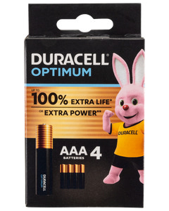 Duracell Optimum AAA 4-pak