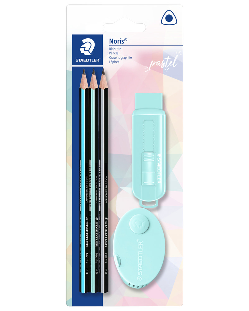 Staedtler Blyant pastel med viskelæder og spidser