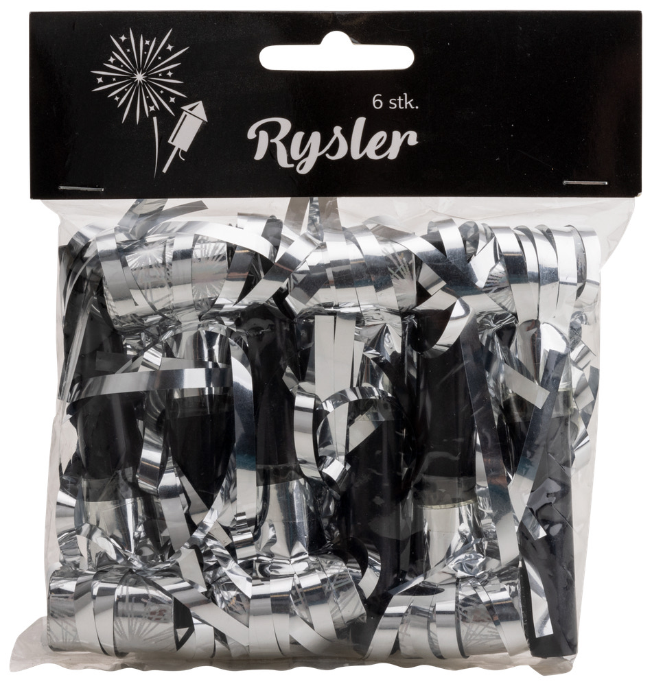 Rysler 6-pak assorterede farver