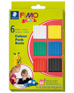 FIMO KIDS MODELLERA BASIC 6 ST