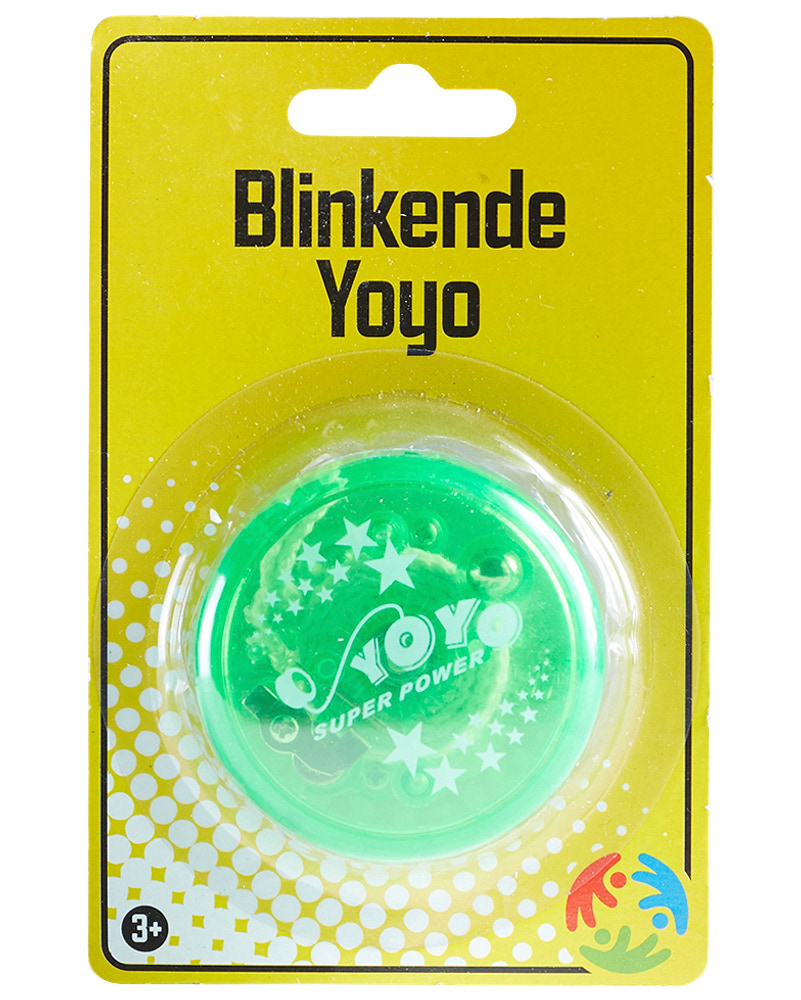 Blinkende yoyo - assorterede farver