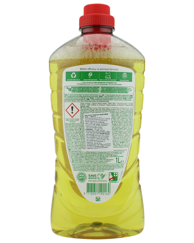 AJAX BOOST RENGÖRING LEMON 1 L