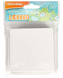 AUREUO Canvas magnetisk fyrkant 4-pack