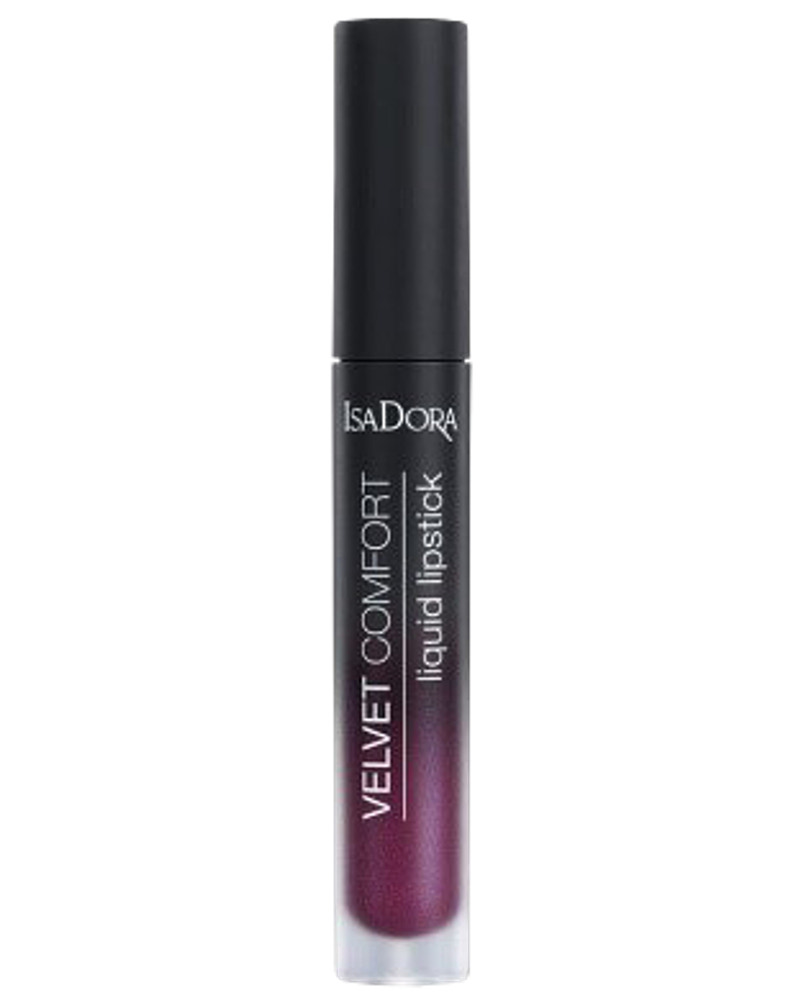 IsaDora Lipgloss Velvet comfort 4 ml - 76 Puple Dare