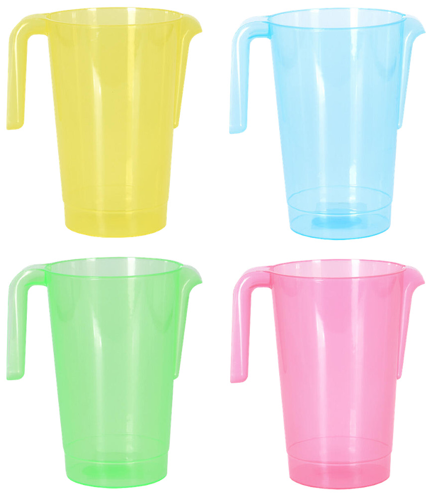 Plastkande 1,5 L - assorterede farver