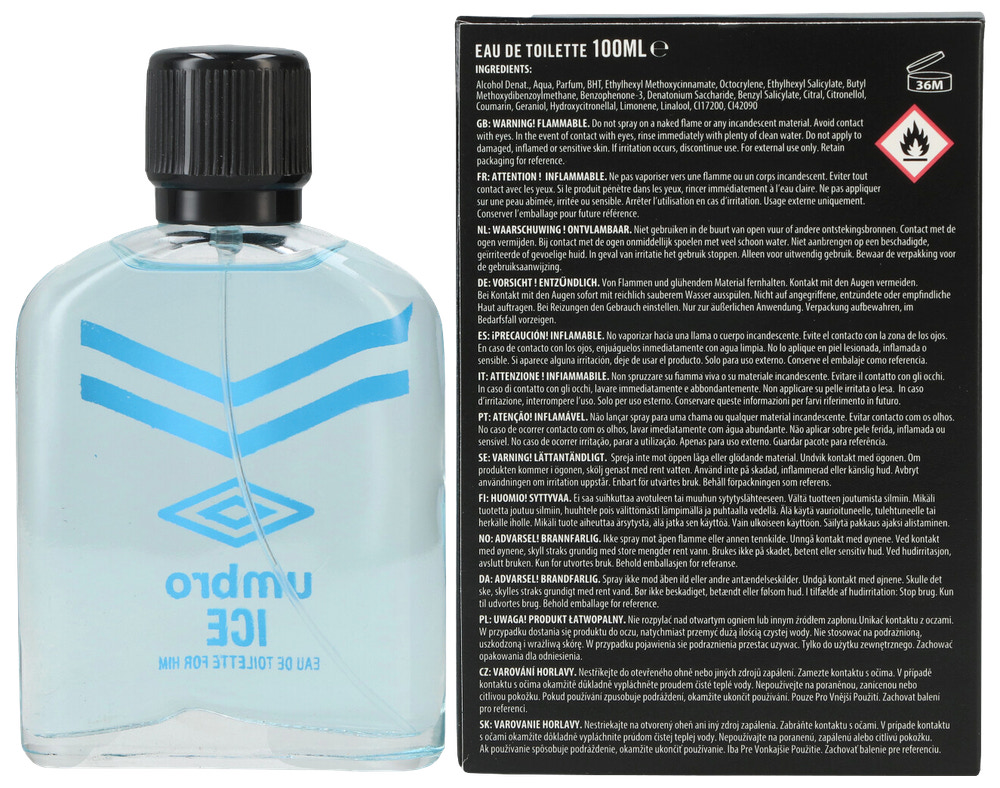 Umbro Eau De Toilette 100 ml - Ice 100