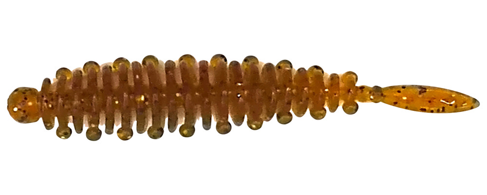 FLEXIBAIT FAT WORM 1 YELLOW