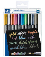 Staedtler Brush metallic 10-pak