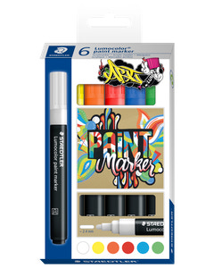 STAEDTLER PAINTMARKER 6-PACK