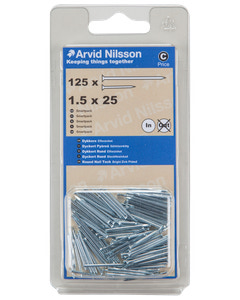 Arvid Nilsson Dykker rund 1,5 x 25 mm 125-pak