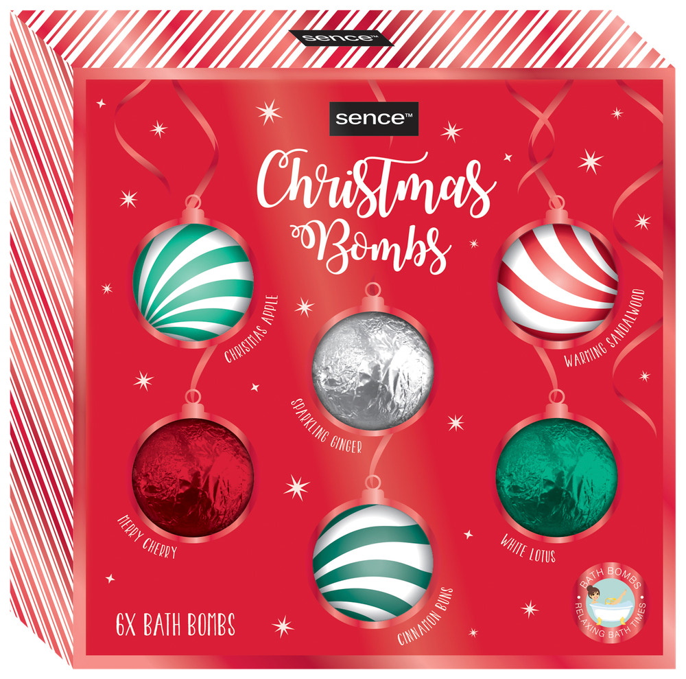 Presentkit Christmas bath bombs