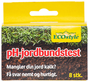 ECOstyle pH jordtest 8-pack