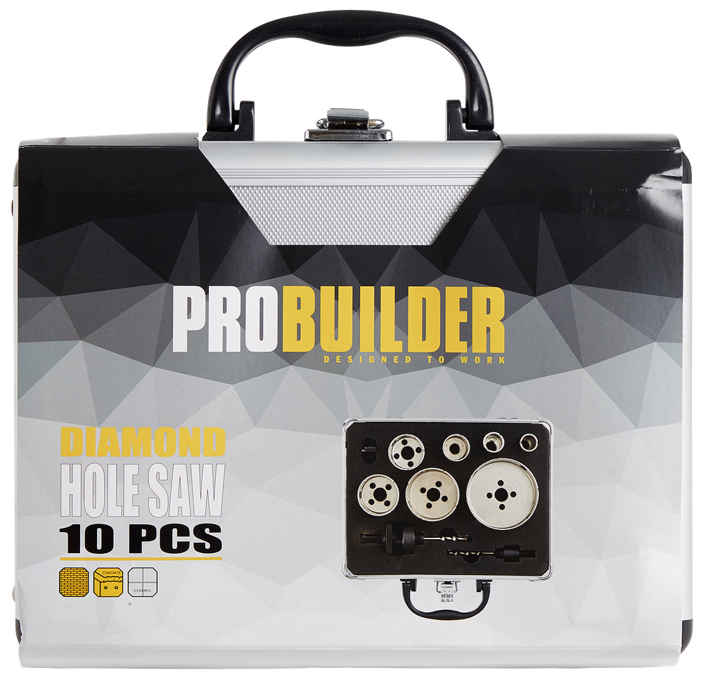 Probuilder Hulsavsæt diamant 10 dele