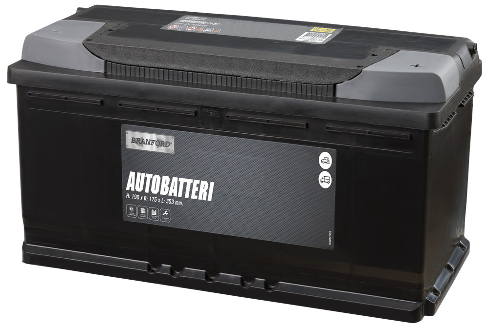 BRANFORD Autobatteri 12V 95 Ah (+h)