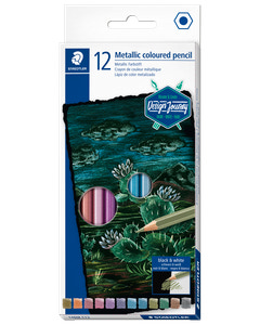 Staedtler Design Journey Farveblyant metal. 12-pak