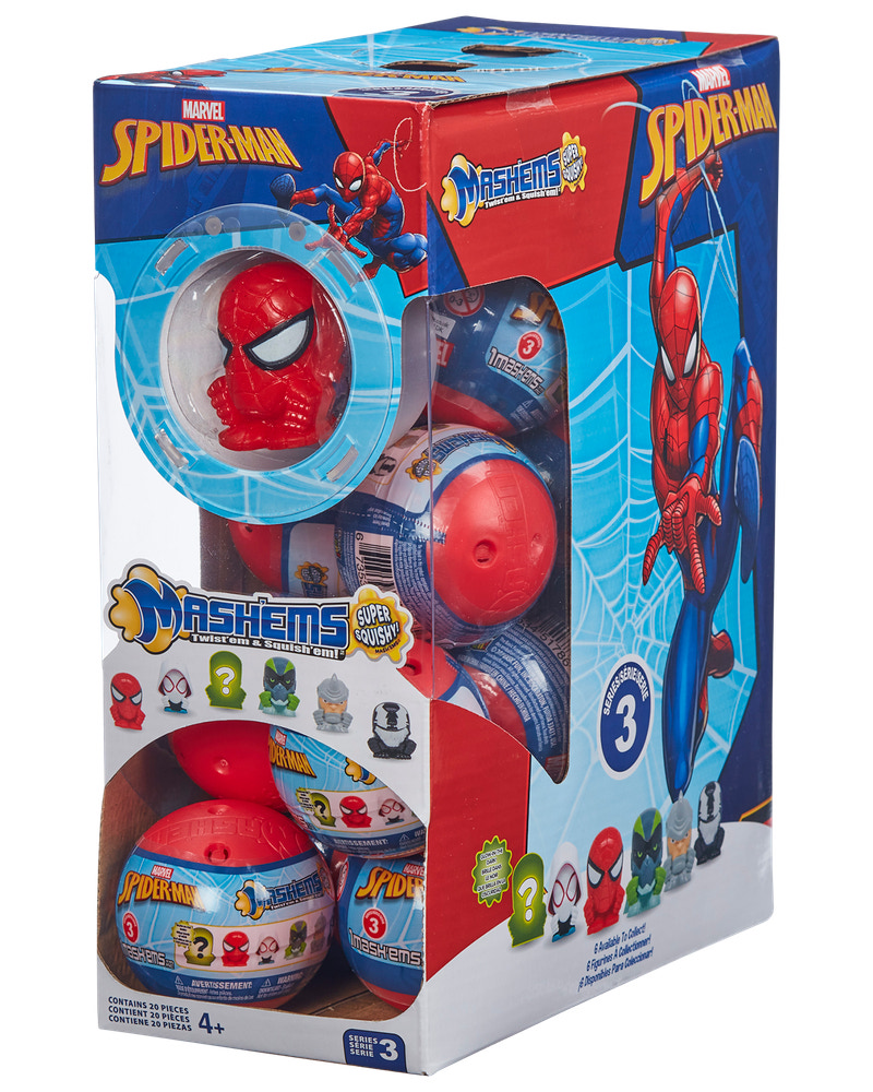 Mash'ems Marvel Spiderman assorteret