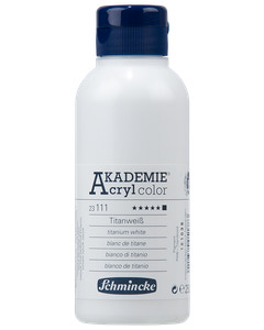 Schmincke Akrylfarve 250 ml Titanium white