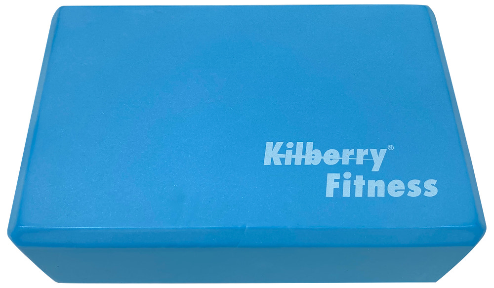 Kilberry Fitness Yoga blok 15 x 23 x 7,5 cm - blå