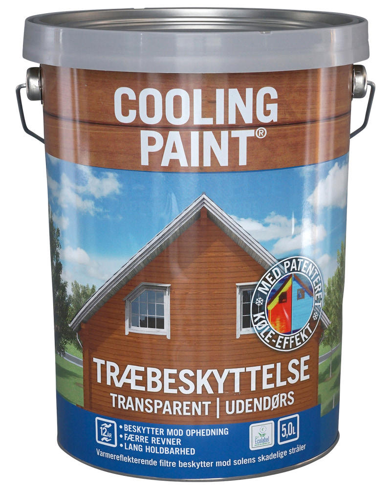 Coolingpaint Transpararent 5 L - sort