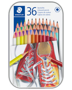 Staedtler färgpenna plåtask 36 st