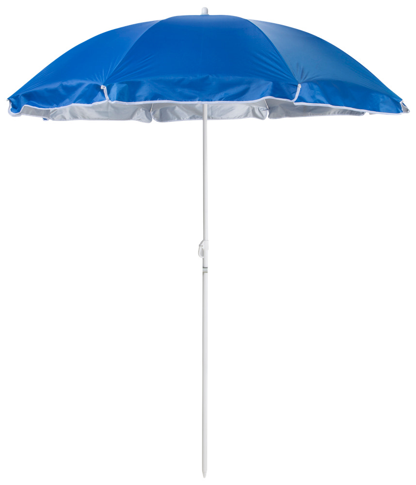 Strandparasol Ø180 cm - assorterede farve