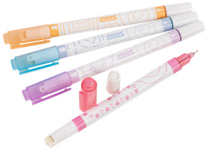 FINELINER/MÖNSTERPENNA 4-PACK