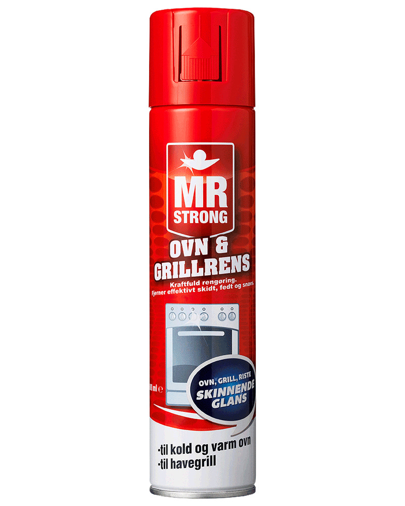 MR STRONG Ovn- og grillrens 300 ml