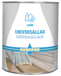 Droppen Universal lak 1 L - klar