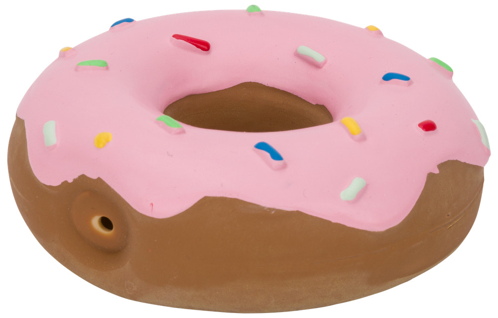 DanPet Hundelegetøj donut latex Ø9 cm