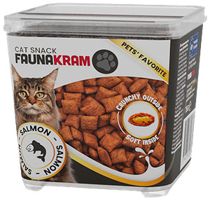 Faunakram Kattesnacks Salmon bites 75 g