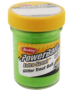 Powerbait springgreen glitter