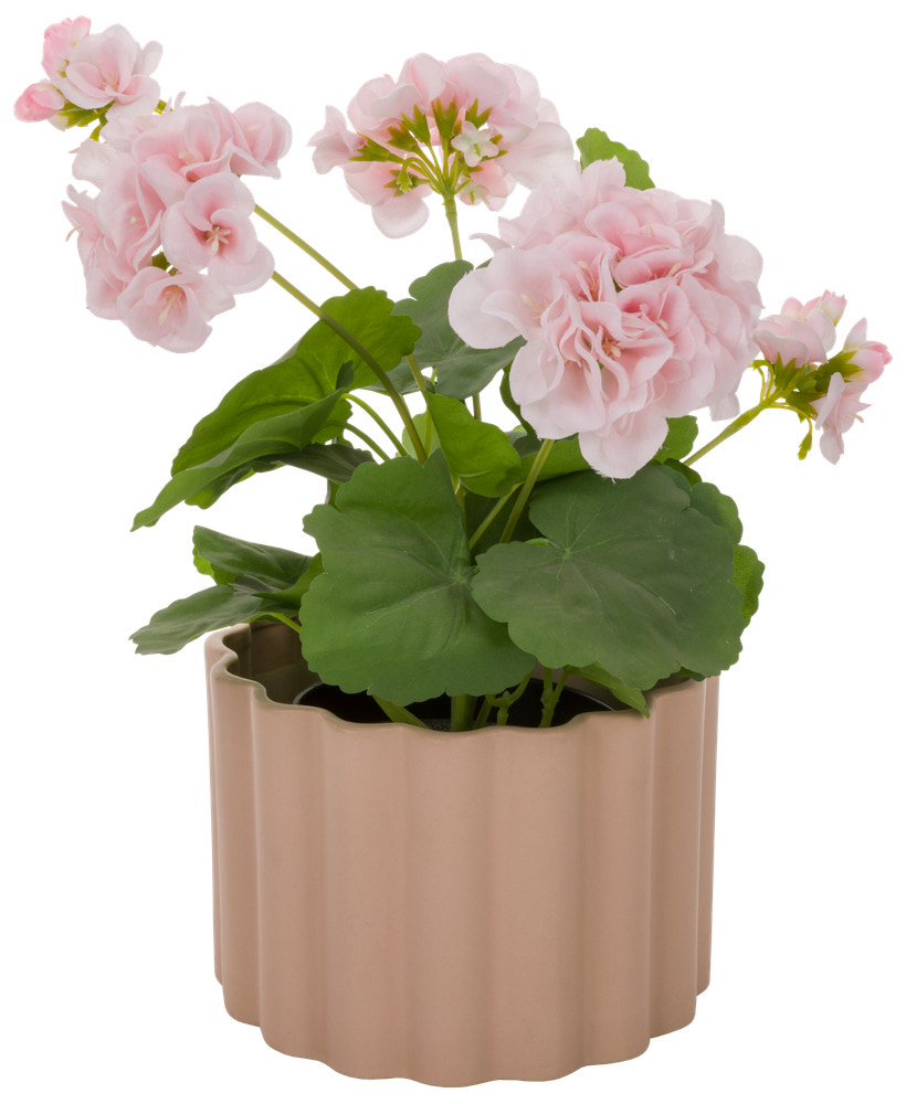 Urtepotteskjuler H. 13 cm - rosa