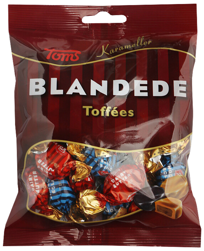 Toms Blandede Toffees 160 g