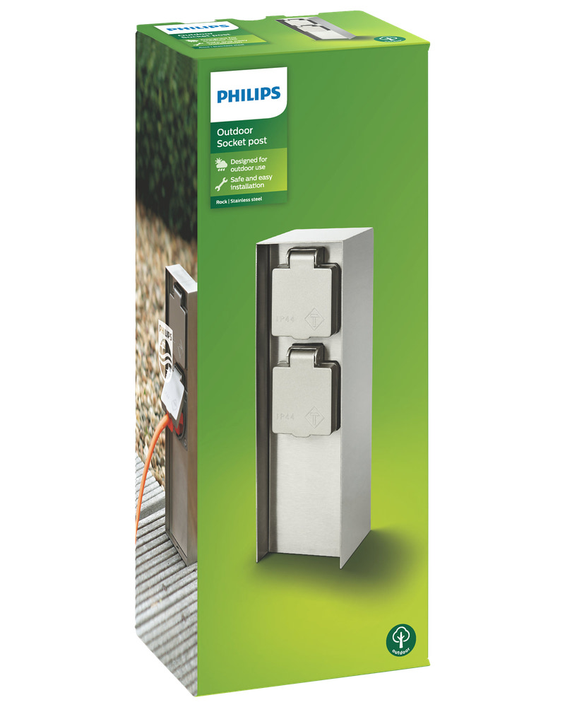 Philips grenuttag utomhus