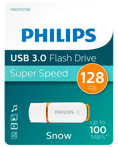 PHILIPS USB-flash drive 128GB Snow edition 3.0