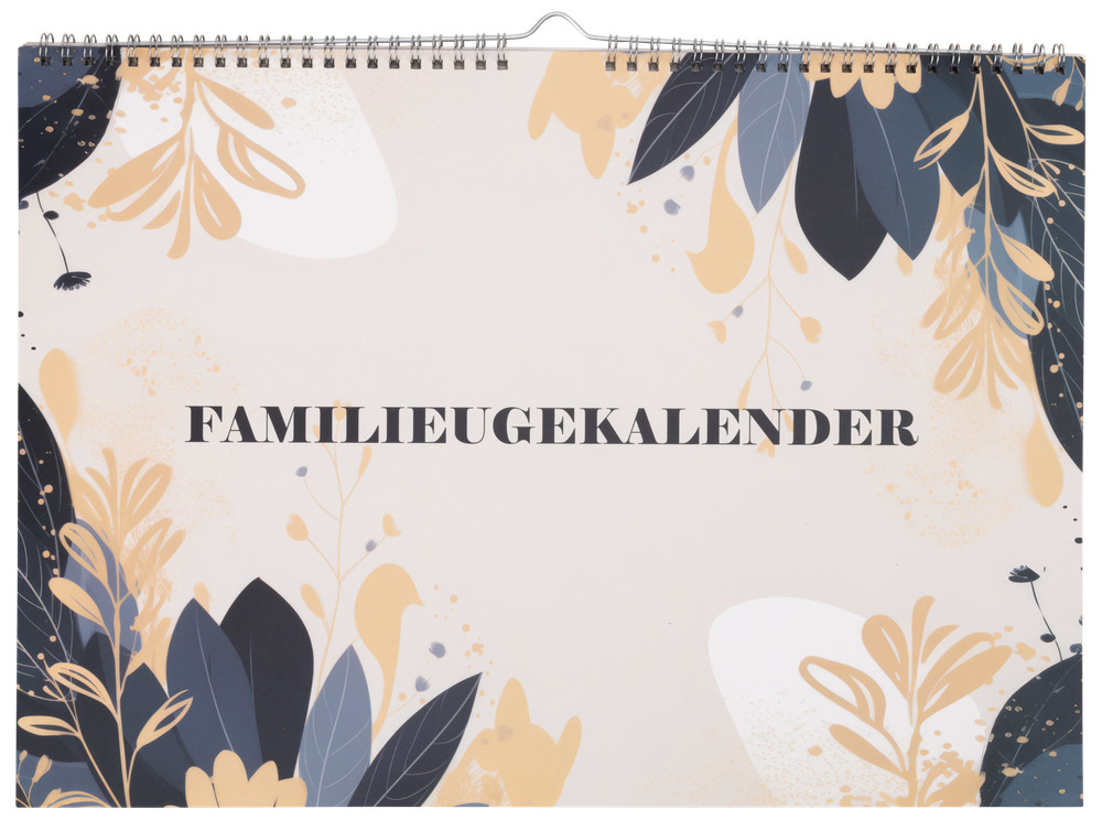 Organize Familieugekalender A3 - ass. varianter