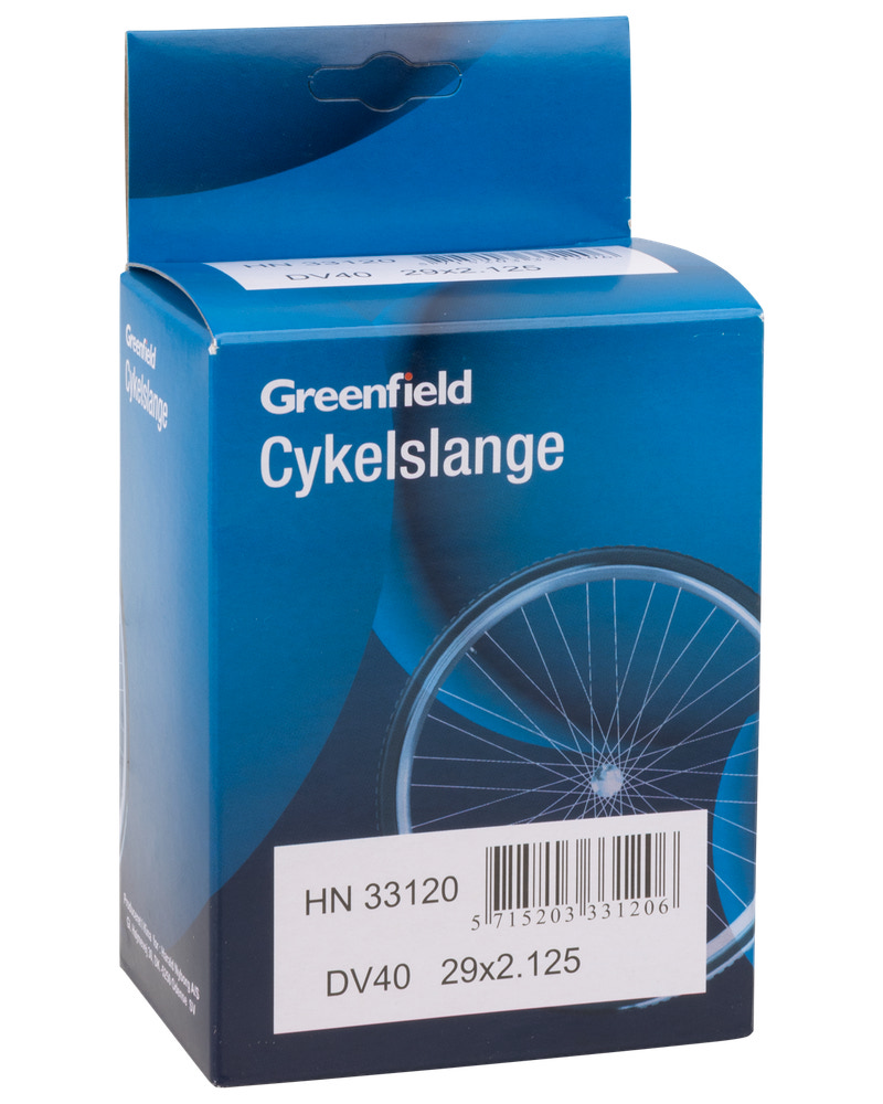 Greenfield Cykelslange DV40 29 x 2,12